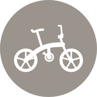 Bike storage and fix-it station
